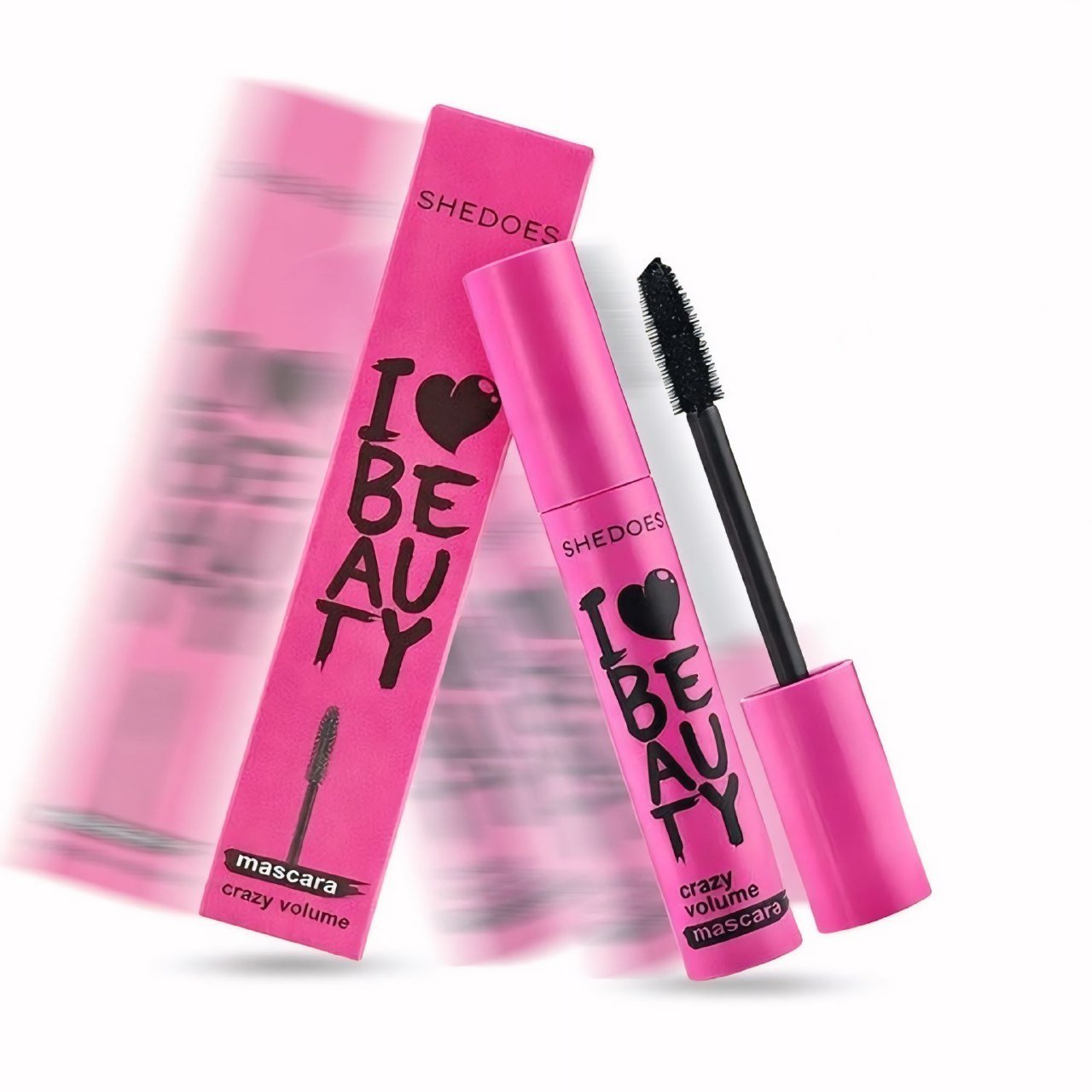 SHEDOES Crazy Volume Mascara – Waterproof, Smudge-Free, Long-Lasting