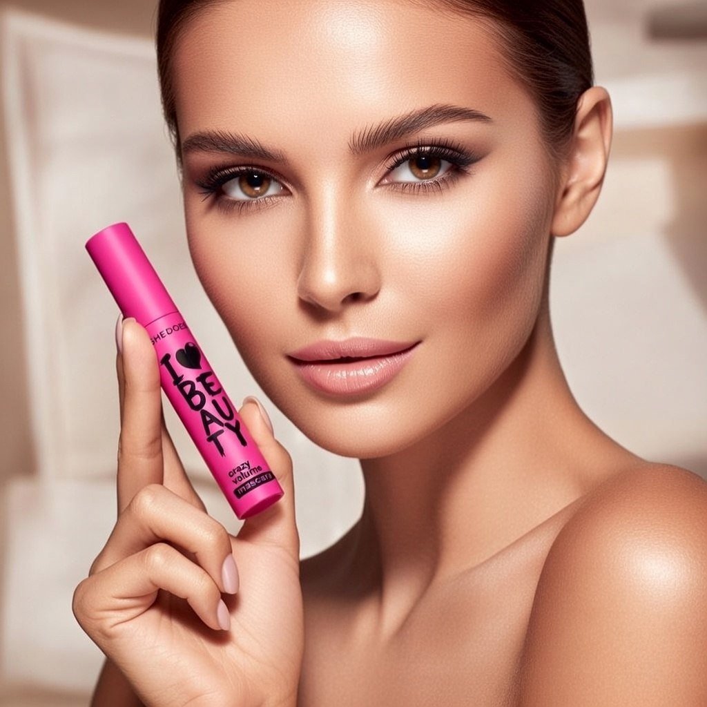 SHEDOES Crazy Volume Mascara – Waterproof, Smudge-Free, Long-Lasting