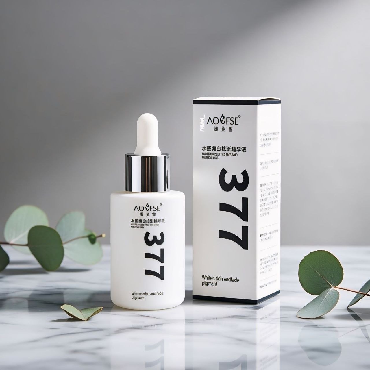 AOUSE 377 Whitening Serum – Brighten Dull Skin, Fade Pigment, Hydrate & Glow in 7 Days