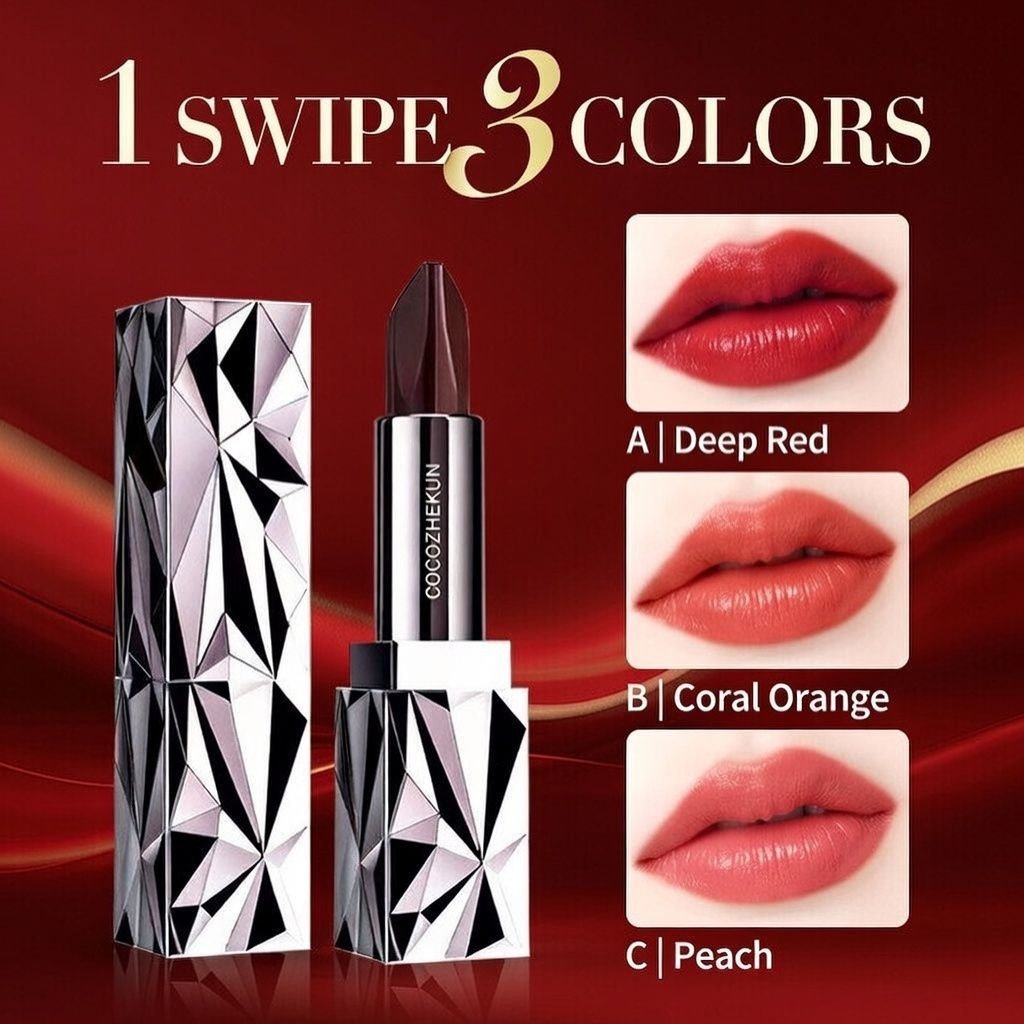 3-in-1 Premium Lipstick
