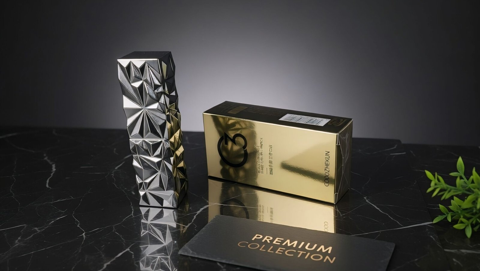 Triple‑Tone Lipstick – Non‑Stick, Waterproof & Moisturizing