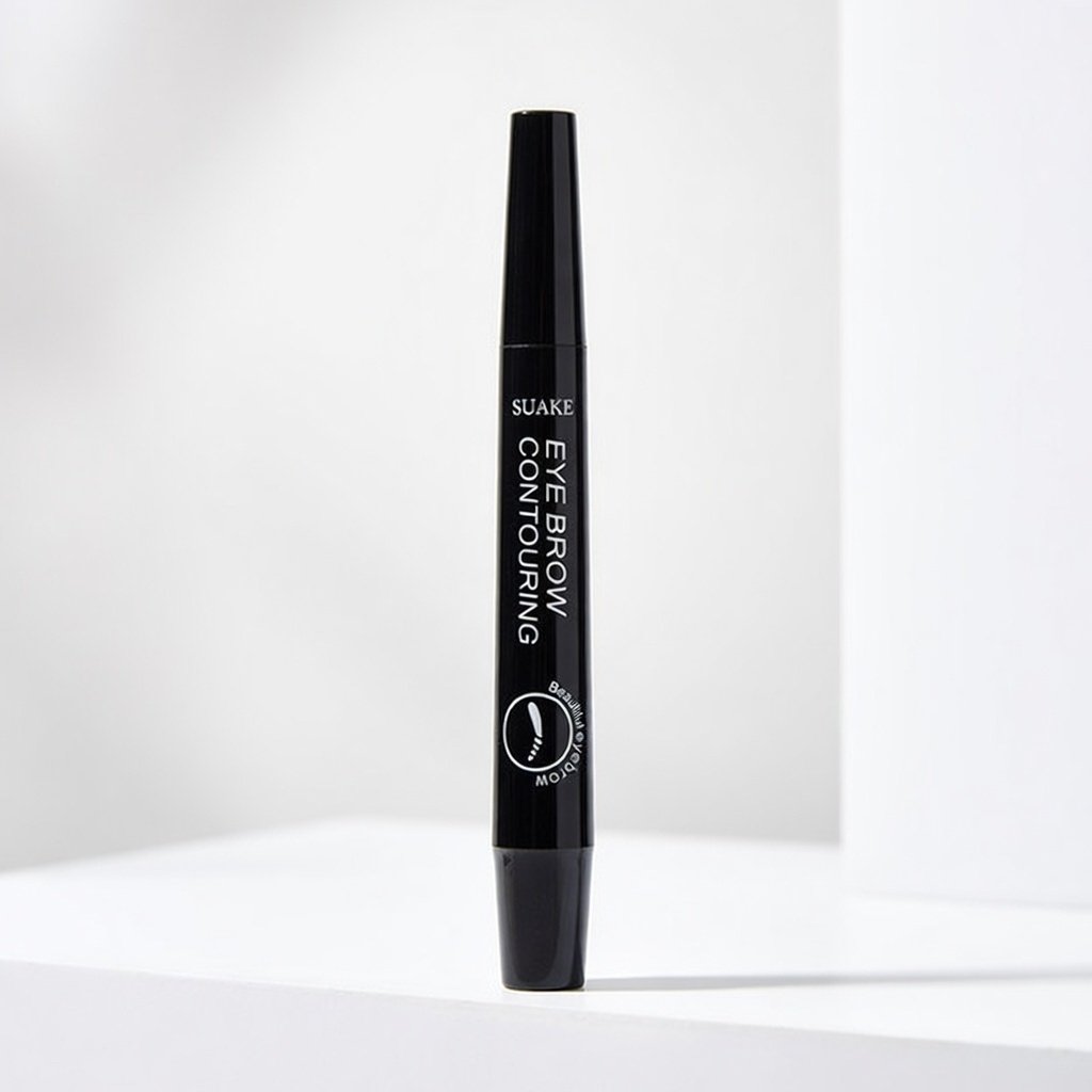 SACE LADY 4‑Prong Eyebrow Pencil – Waterproof, Long‑Lasting, Natural Hair‑Stroke Finish