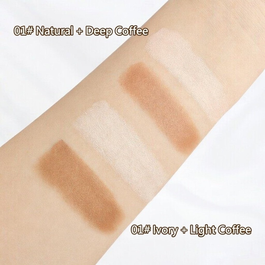 Lameila Double-Head Highlight & Contour Stick – 3-in-1 Nose Shadow, Highlighter & Face Shading Pen