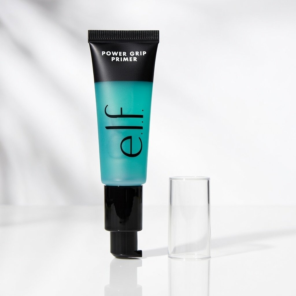 ELF Power Grip Primer – Long‑Lasting Makeup Base, Smooth & Moisturizing (Green Tube)