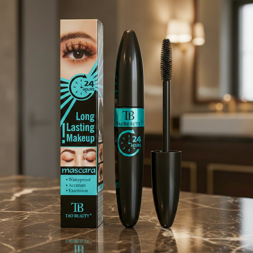 The Beauty Waterproof Mascara – Long, Thick & Curled Lashes + Smudge‑Proof Eyeliner (TSL Series)