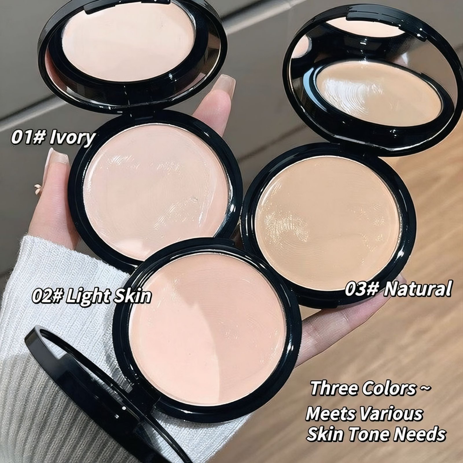 High‑Coverage Waterproof Concealer Foundation – Dark Spot, Acne Mark & Dark Circle Remover
