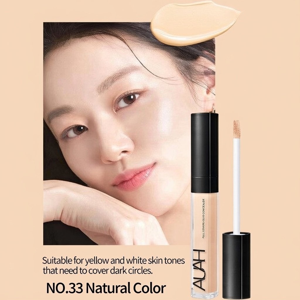 AUAH Long-Lasting Concealer Foundation Pen - Full Coverage & Moisturizing